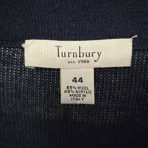 Turnbury Men's Navy Sweater - Picture 5 of 12